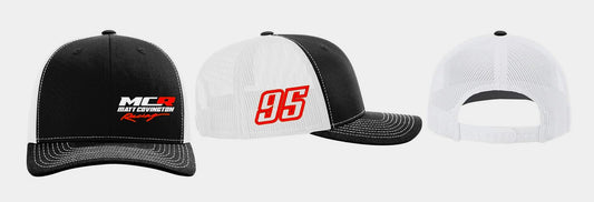 MCR Trucker Hat (Black/White)